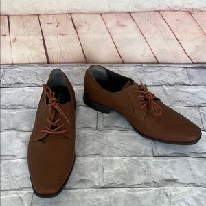 CALVIN KLEIN BENTON Oxfords dark brown men’s size 8.5